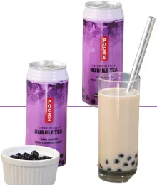 Bubble tea Pocas con tapioca sabor fresa