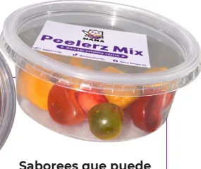 Peelerz mixtas piña, lychee y mango (120 g)